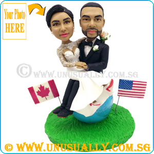 Full Custom 3D Lovely Couple Figurines
